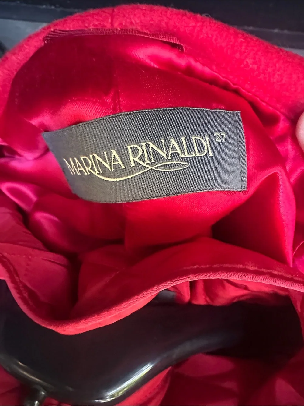 Marina Rinaldi coat with puffer